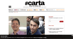 Desktop Screenshot of cartacapital.com.br